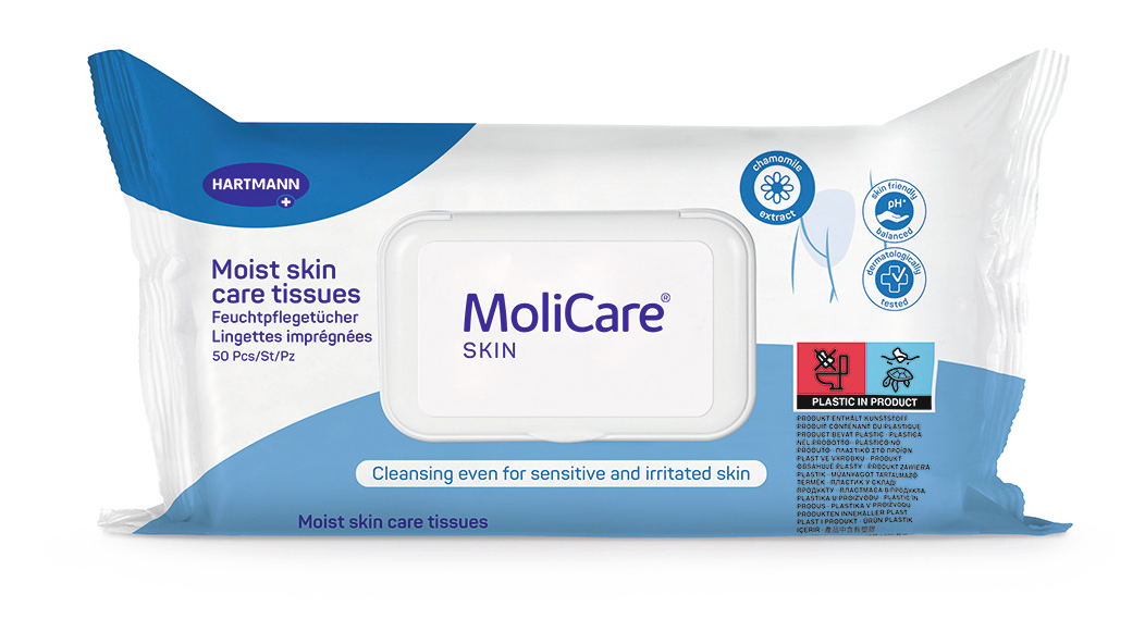 MoliCare Skin čisticí ubrousky